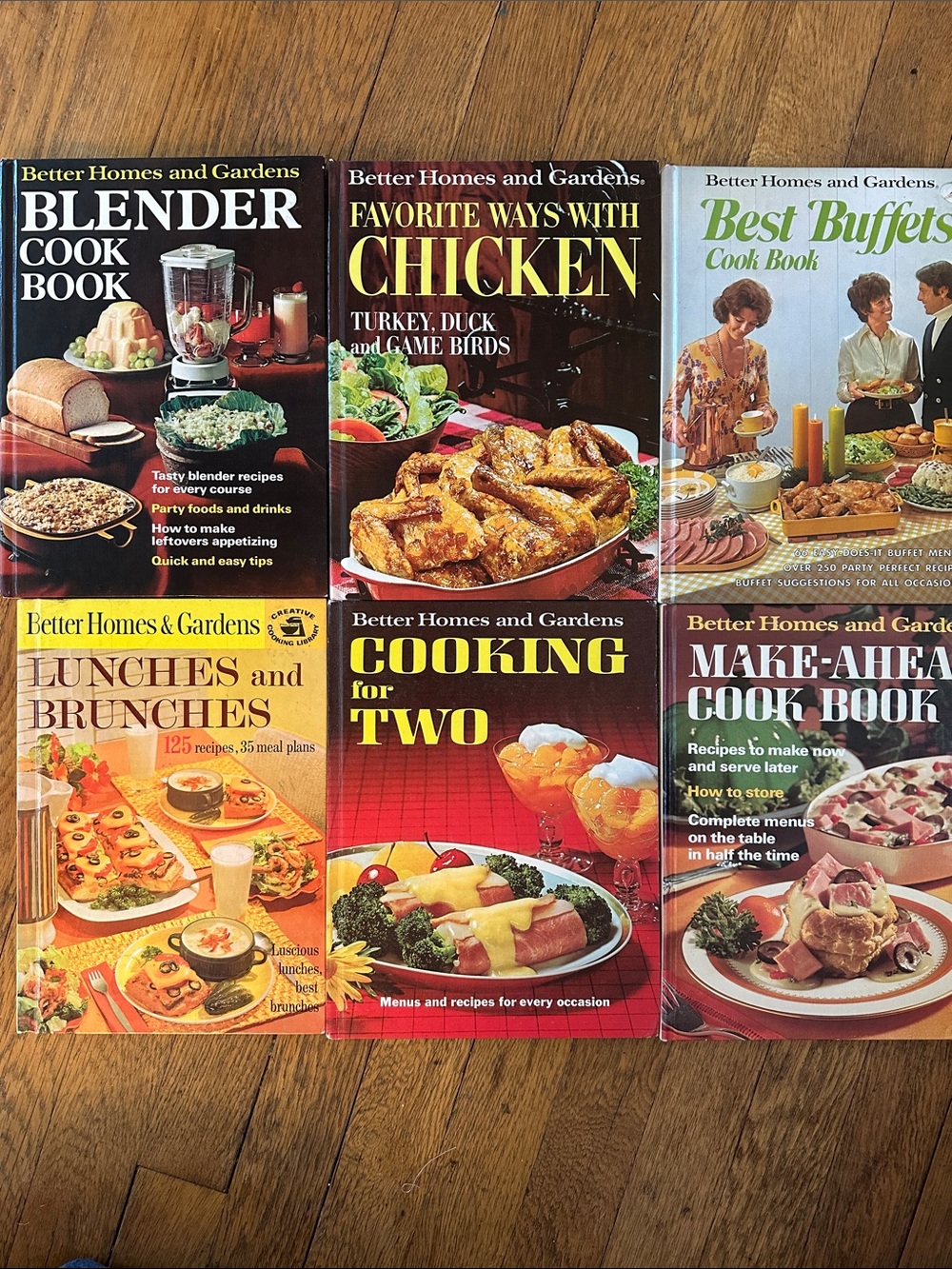 Vintage Better Homes & Gardens Cook Book Bundle